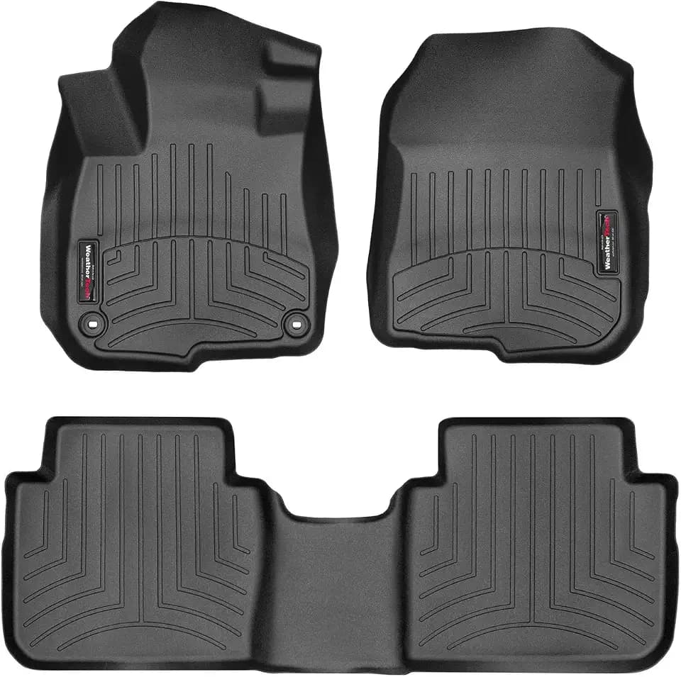 WeatherTech FloorLiners fits 2017-2022 Honda CR-V, 2020-2022 CR-V Hybrid (1st & 2nd Row) Black