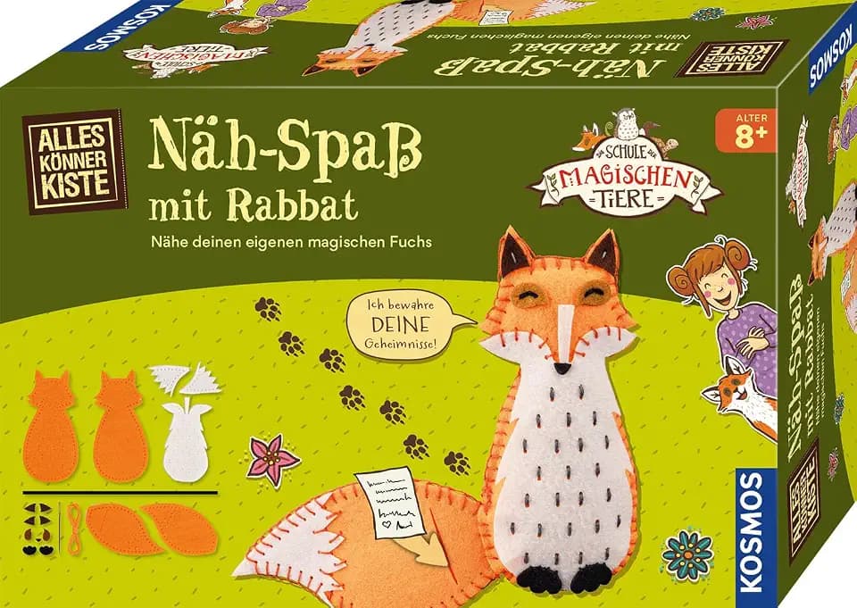 Kosmos Die Schule der magischen Tiere Nähspaß mit Rabbat AllesKönnerKiste