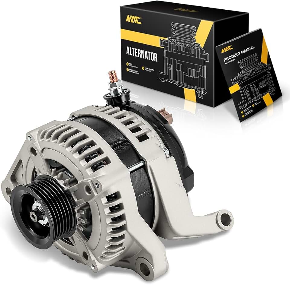 KAC 13912N 136A Automotive Alternator Compatible with 2002-2003 Dodge Ram 1500 4.7L,2001-2006 Durango 4.7L, 2002 Liberty 3.7L, 2002-2003, 2006 Ram 1500 3.7L, 2002 Grand Cherokee, 2005-2006 Durango