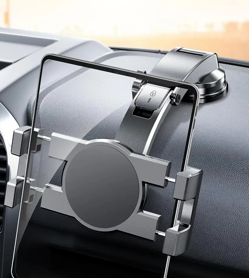 iPad Holder for Car, Dashboard Tablet Holder for Car Truck iPad Stand