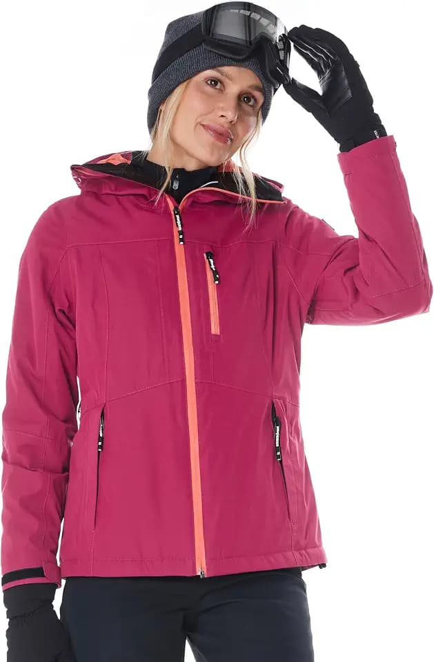 killtec Damen Skijacke mit Kapuze
