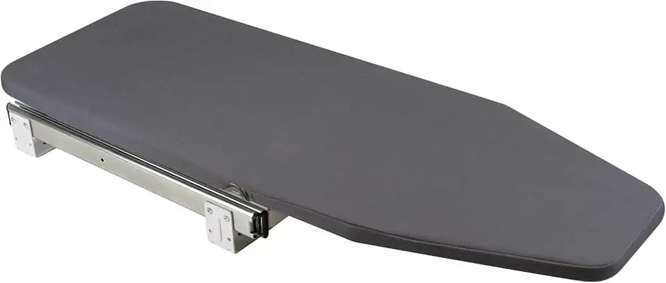 Emuca - Klappbar Bügelbrett für Möbel, Bügeltisch mit Bezug, 810x300