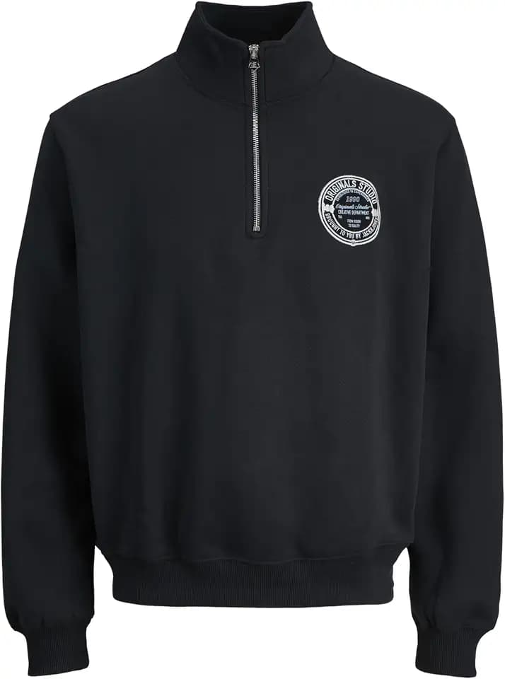 JACK & JONES Herren Joryork Emblem Sweat High Neck