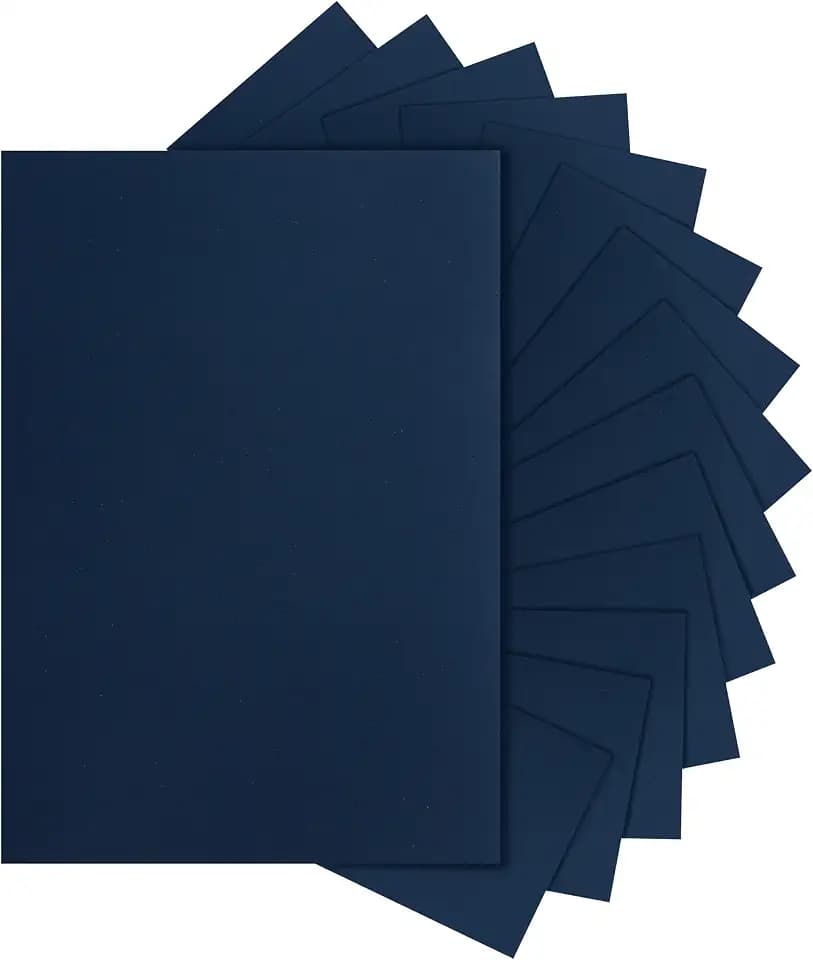 Silunkia 300 Sheets Navy Blue Cardstock 8.5 x 11 Crafts Paper 75lb