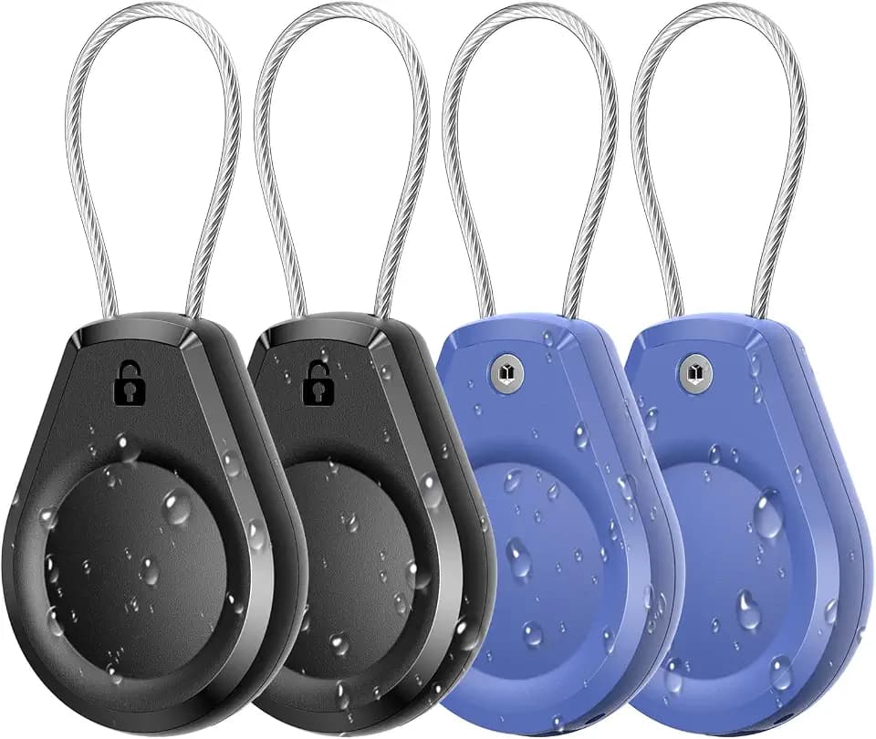 typecase AirTag Holder 4 Pack, IP68 Waterproof AirTag Keychain Holder