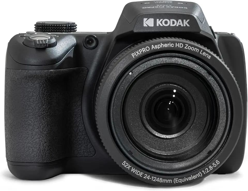 KODAK PIXPRO AZ528 16MP Digital Camera, 52x Optical Zoom, Wi-Fi, Black