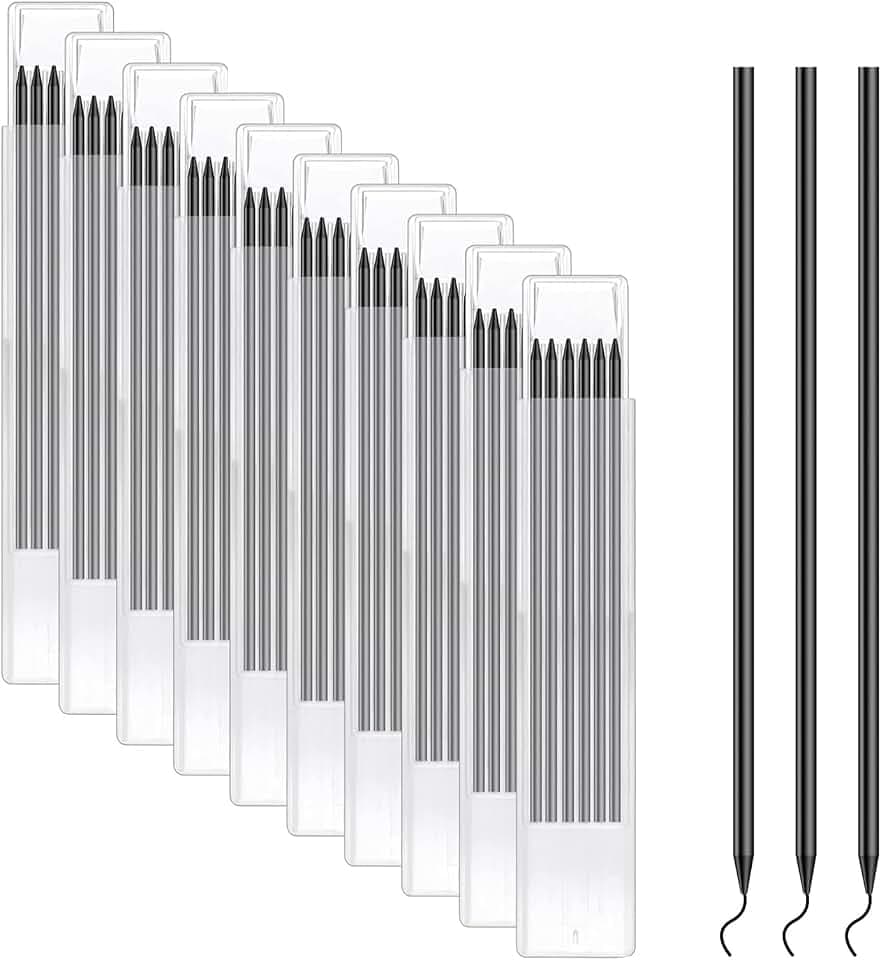 60er-Pack 2.8mm Zimmermannsstiftminen Wasserfest Bleistiftminen
