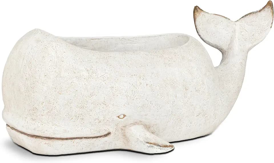 Abbott Collection Large Whale Planter