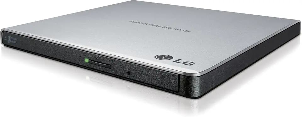 LG Electronics DVDRW DVD-RAM Drive External Optical Drives GP65NS78 Silver