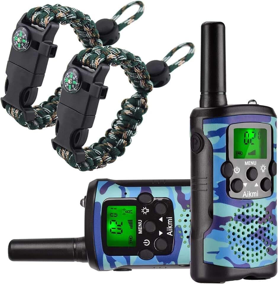 Kinder Walkie Talkie 8 Kanäle Outdoor Spielzeug Geschenk Jungen Mädchen