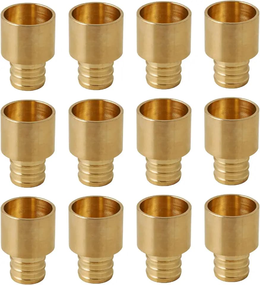 SUNGATOR 12-Pack 3/4" PEX x 3/4" Female Copper Sweat Adapter