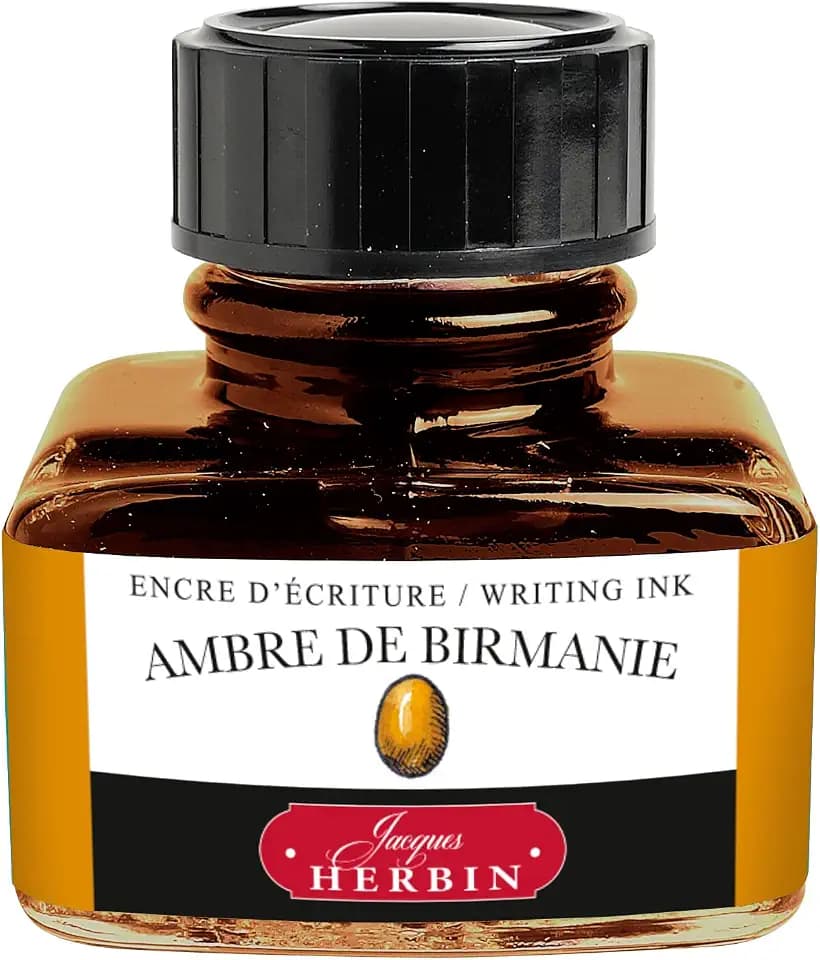 Jacques Herbin 13041T Tinte für Füller, 30 ml, bernsteinfarben
