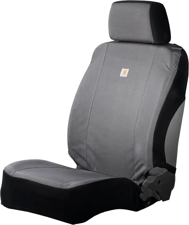 Carhartt Nylon Duck Front Seat Cover, Gravel, 500 Denier