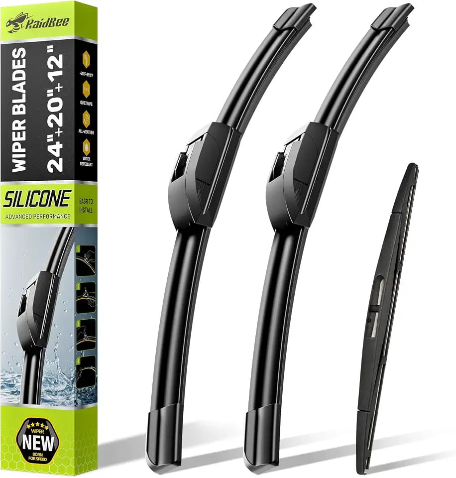 Silicone Windshield Wiper blades Replacement for