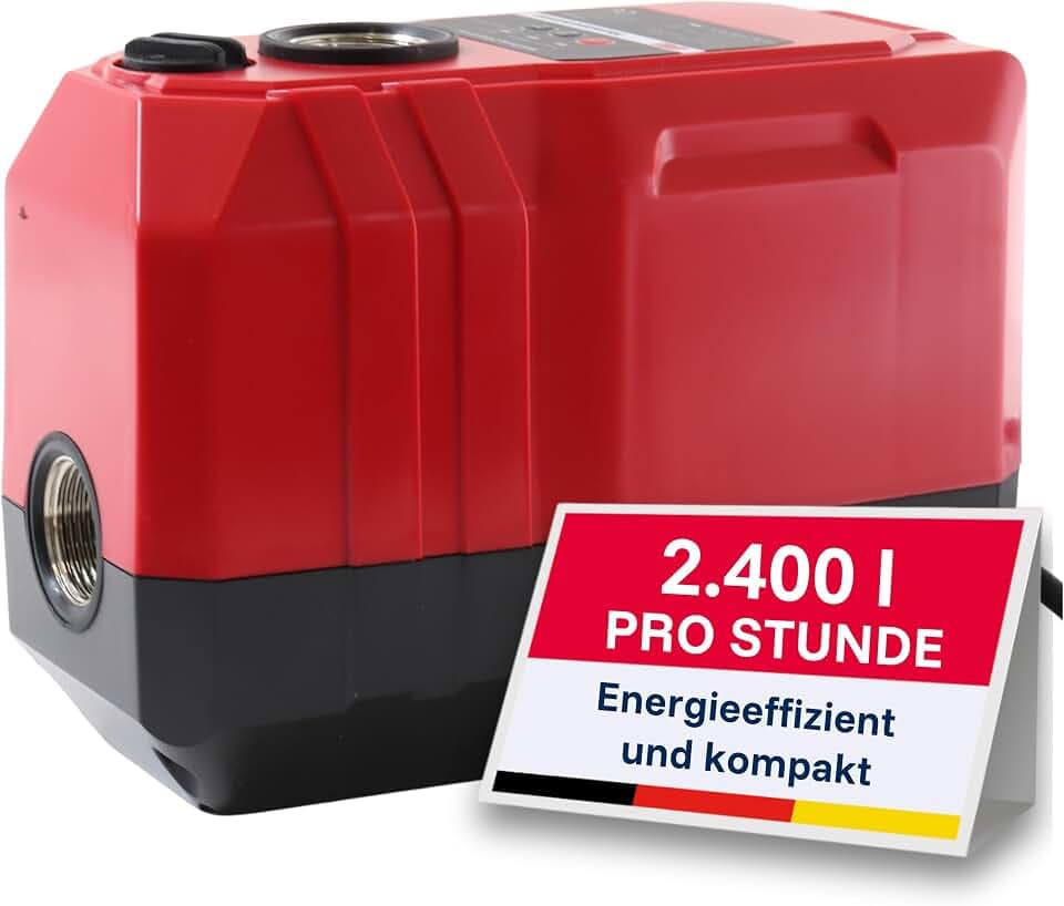 T.I.P. NanoPump 2400/30 eco Hauswasserautomat - 2.400 l/h Gartenpumpe