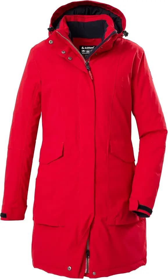 Killtec Damen Damen Funktionsparka Parka/Mantel wasserdicht mit abzippbarer Kapuze (1er Pack)