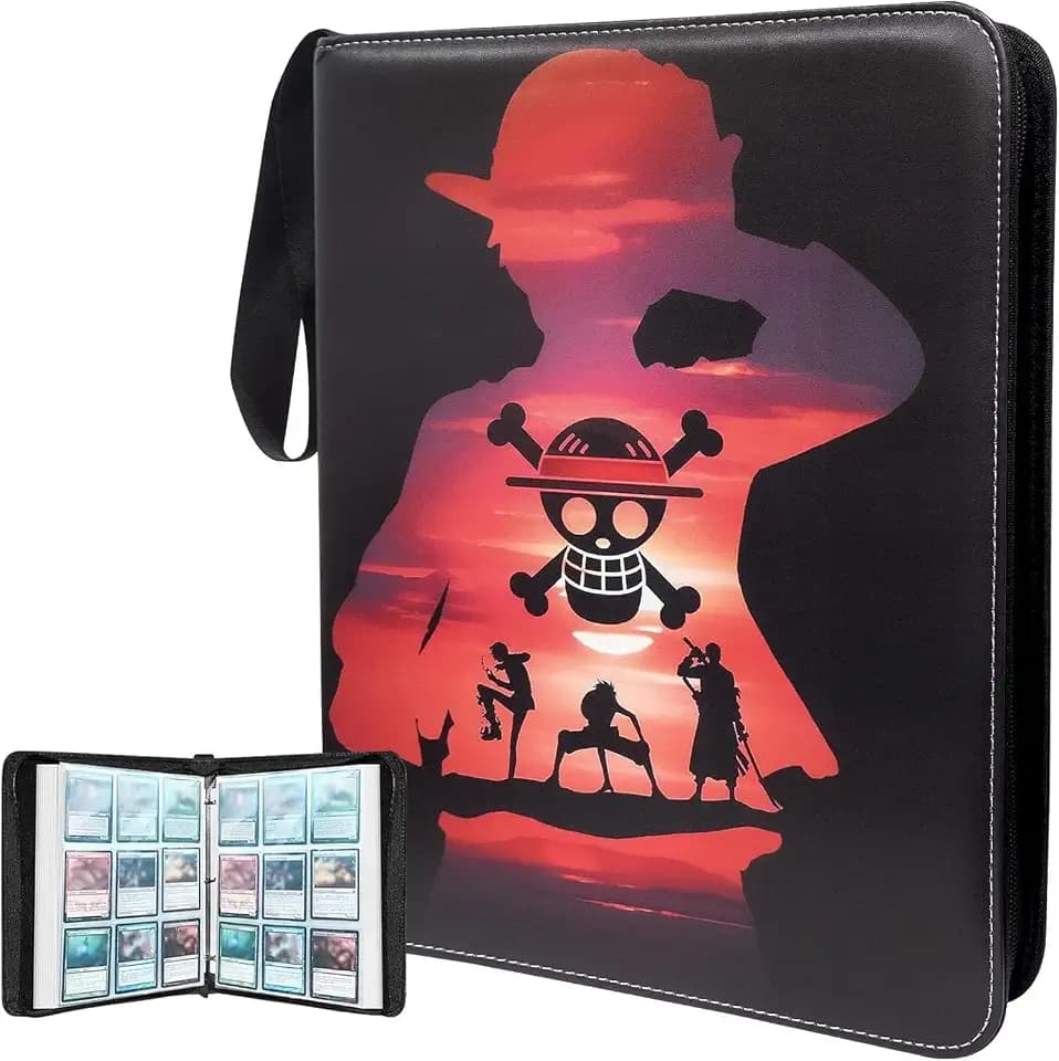 1080 Pockets One Piece Card Binder,Portable Waterproof PU Storage Album,C65