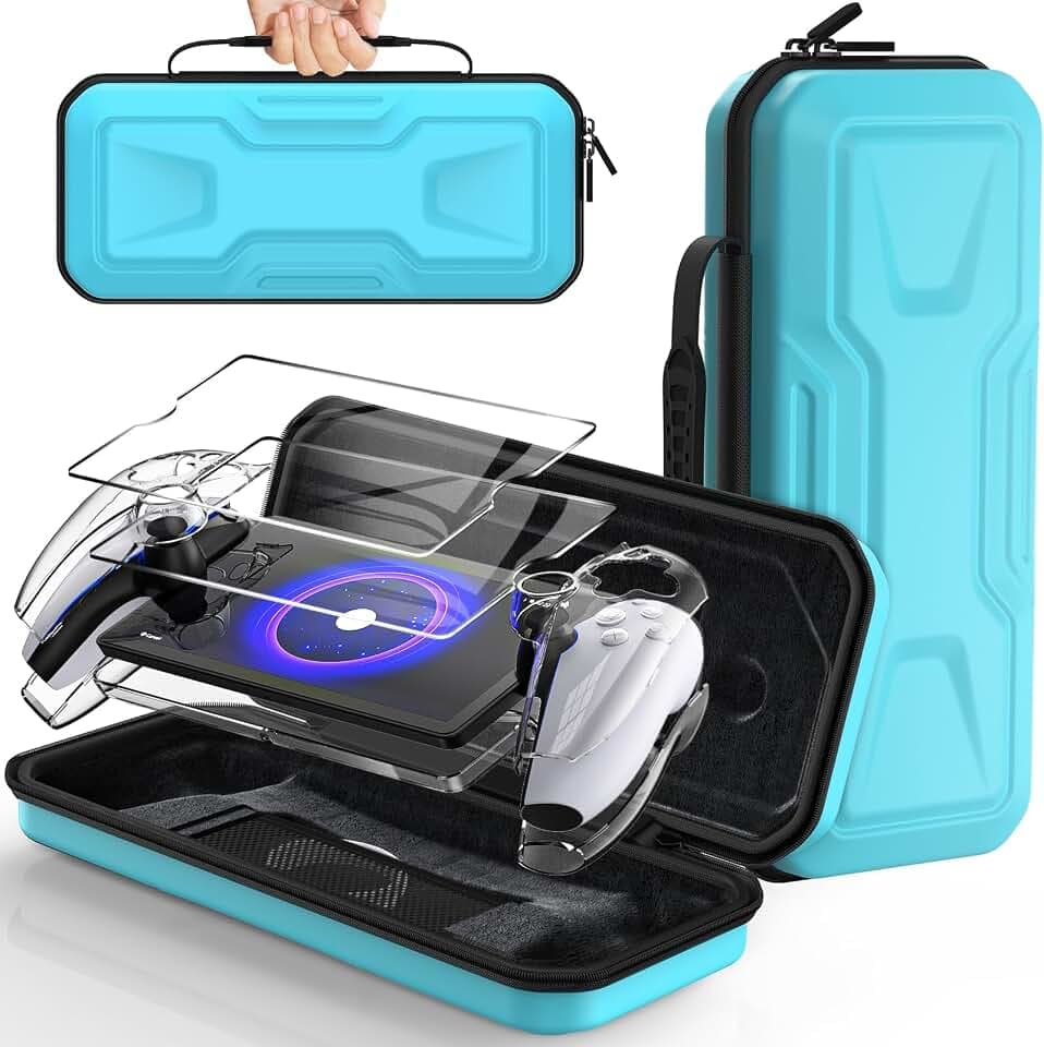FYOUNG 3 in 1 Accessories Case Bundle for Playstation Portal