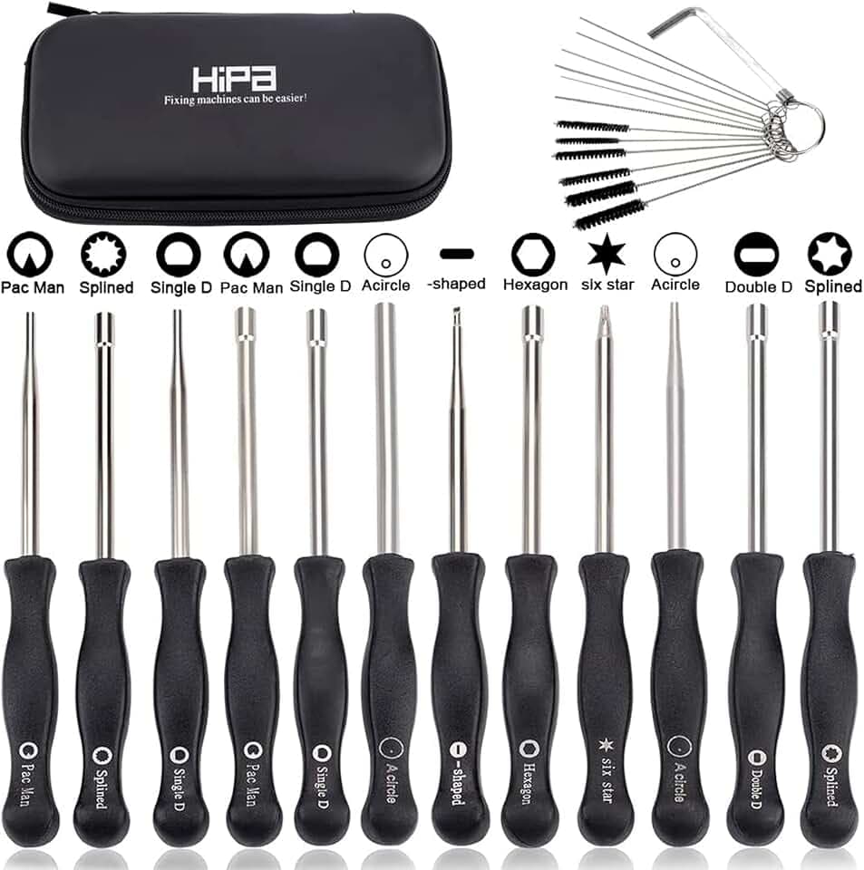 Set mit 12 Schraubendreher Vergaser-Einstellwerkzeug
