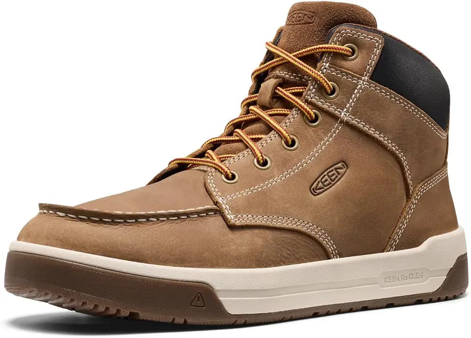 KEEN Utility Men's Gibson Mid Height Soft Toe Work Boots