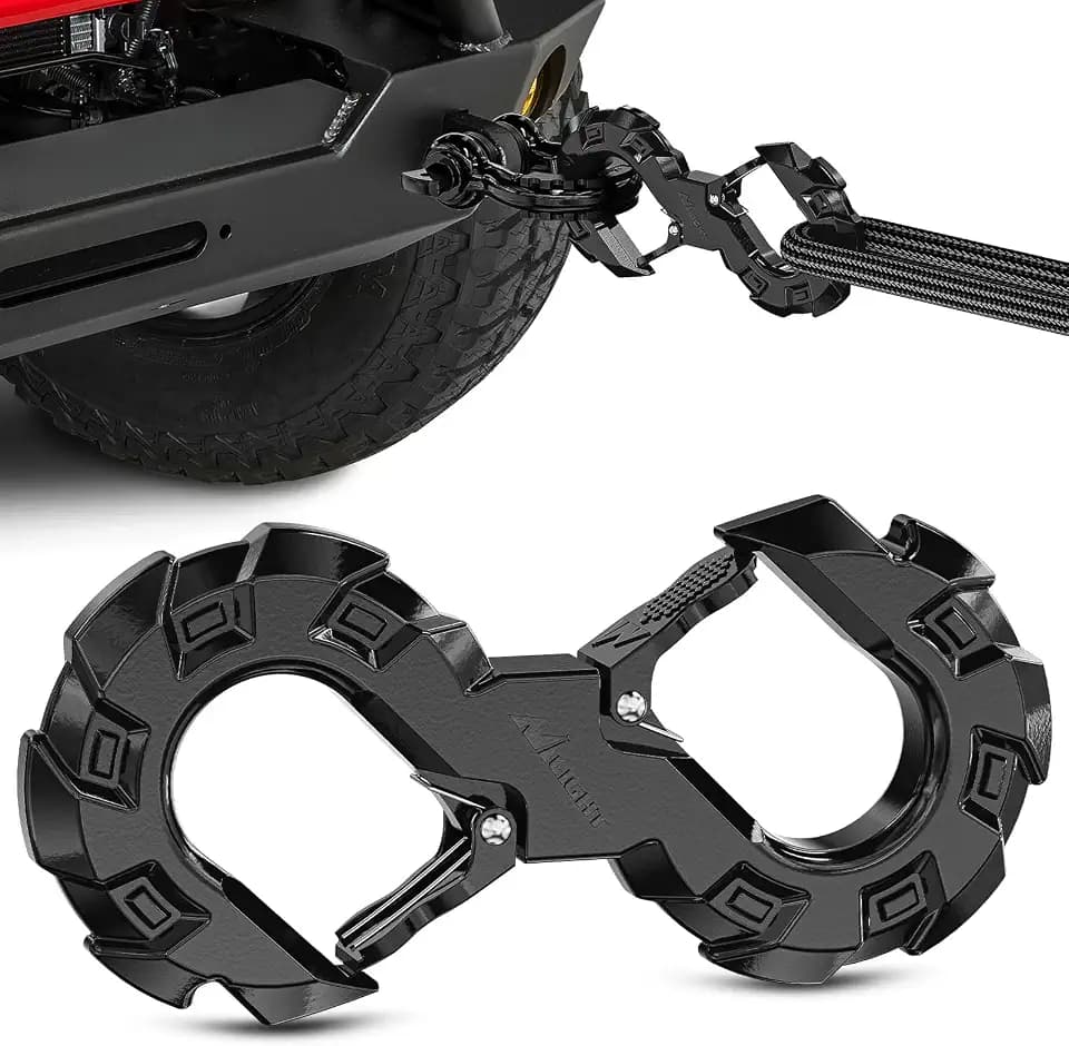 Nilight Quick Release S-Tow Shackle Hook, 11,000 lb Working Load
