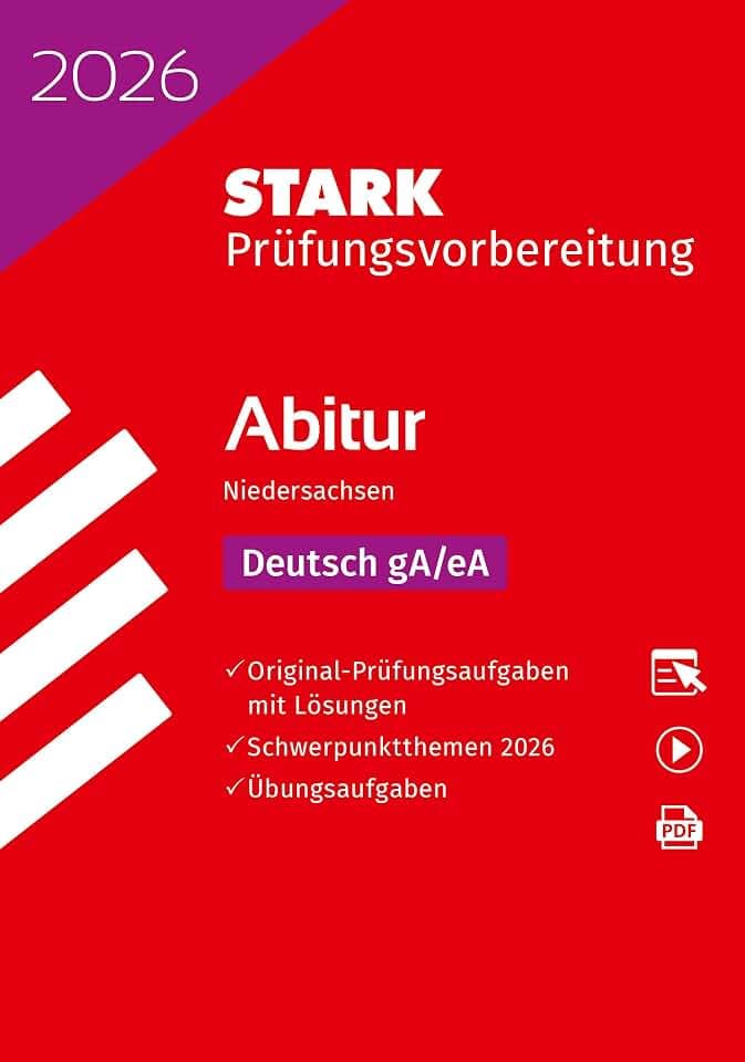STARK Deutsch gA/eA - Abitur 2026 Niedersachsen - Prüfungsvorbereitung (Abitur-Prüfungen)