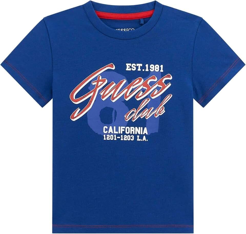 Guess Boys' Eco Short Sleeve T-Shirt
