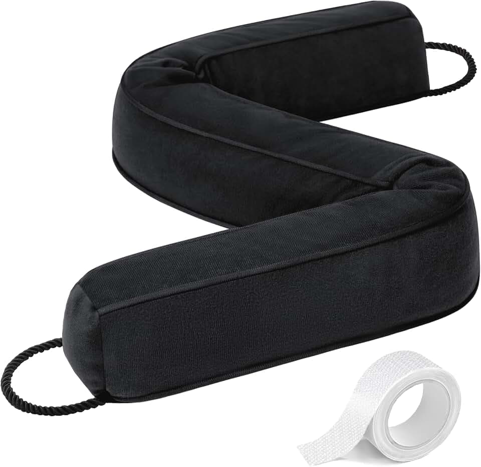 Comfyanno 38” Weighted Under Door Draft Stopper, 2.2lb Door Wind Blocker