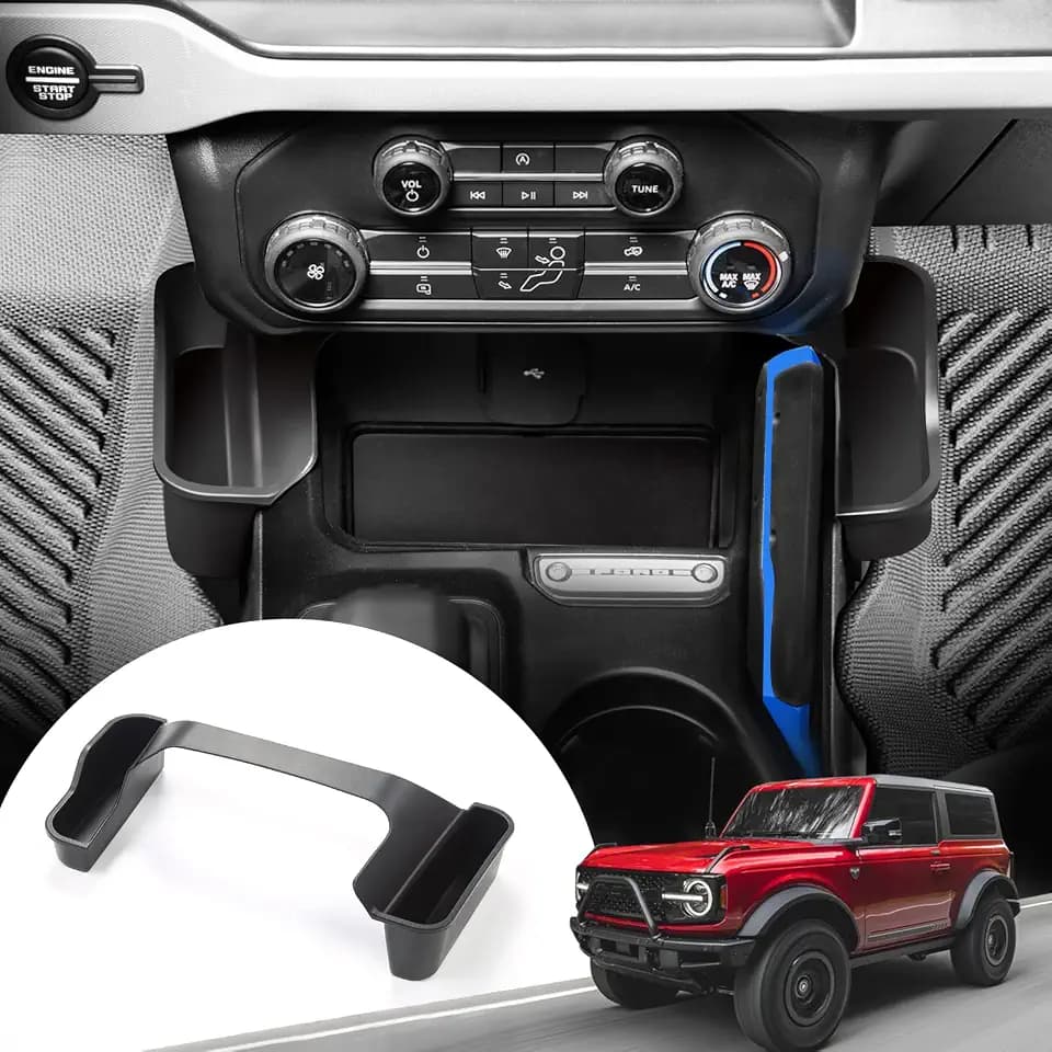Mabett Center Console Shifter Storage Box for 2021-2026 Ford Bronco