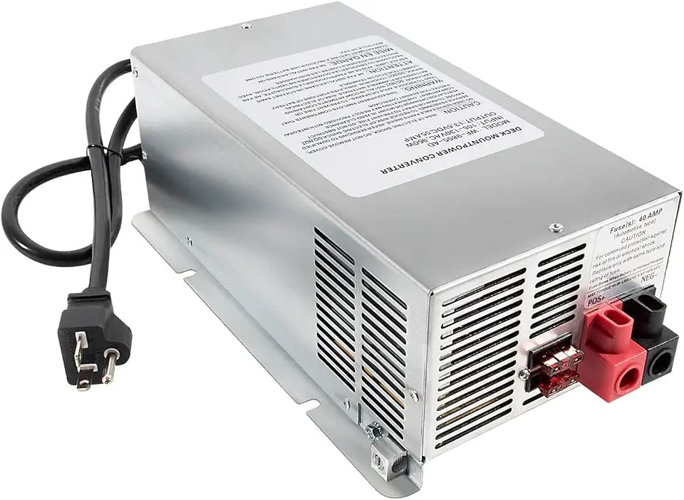 WF-9855 55 Amp Deck Mount RV Power Converter/Charger Replacement for 9800 Series, WF-9855, WF-9855-MBA,WF-9855-AD-MBA,WF-9855AN, 55Amp