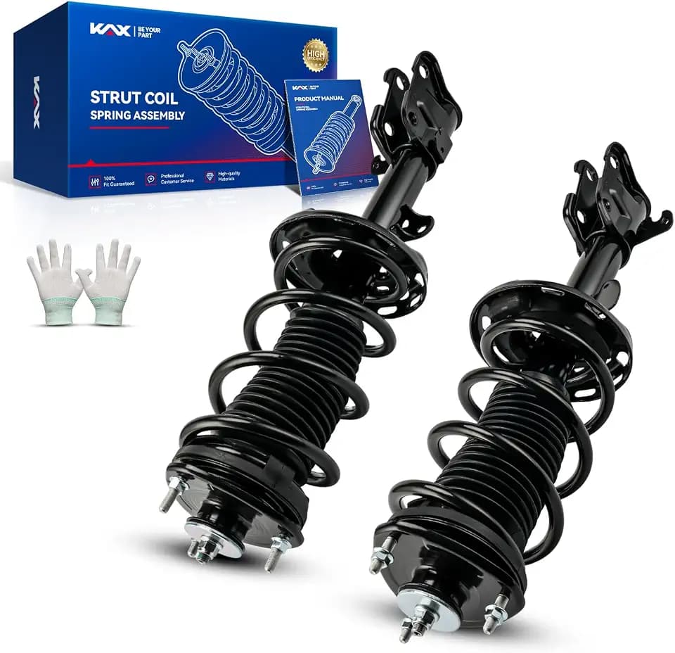 KAX Front Struts and Shock Fits for Honda 2009 2010 2011 2012 2013 2014 2015 Pilot EX/EX-L/LX/Touring/SE 172647 172648