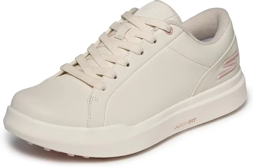 Skechers Go Golf Drive 6 Relaxed Fit 123128-PNK Pink Women Spikeless Golf Shoes
