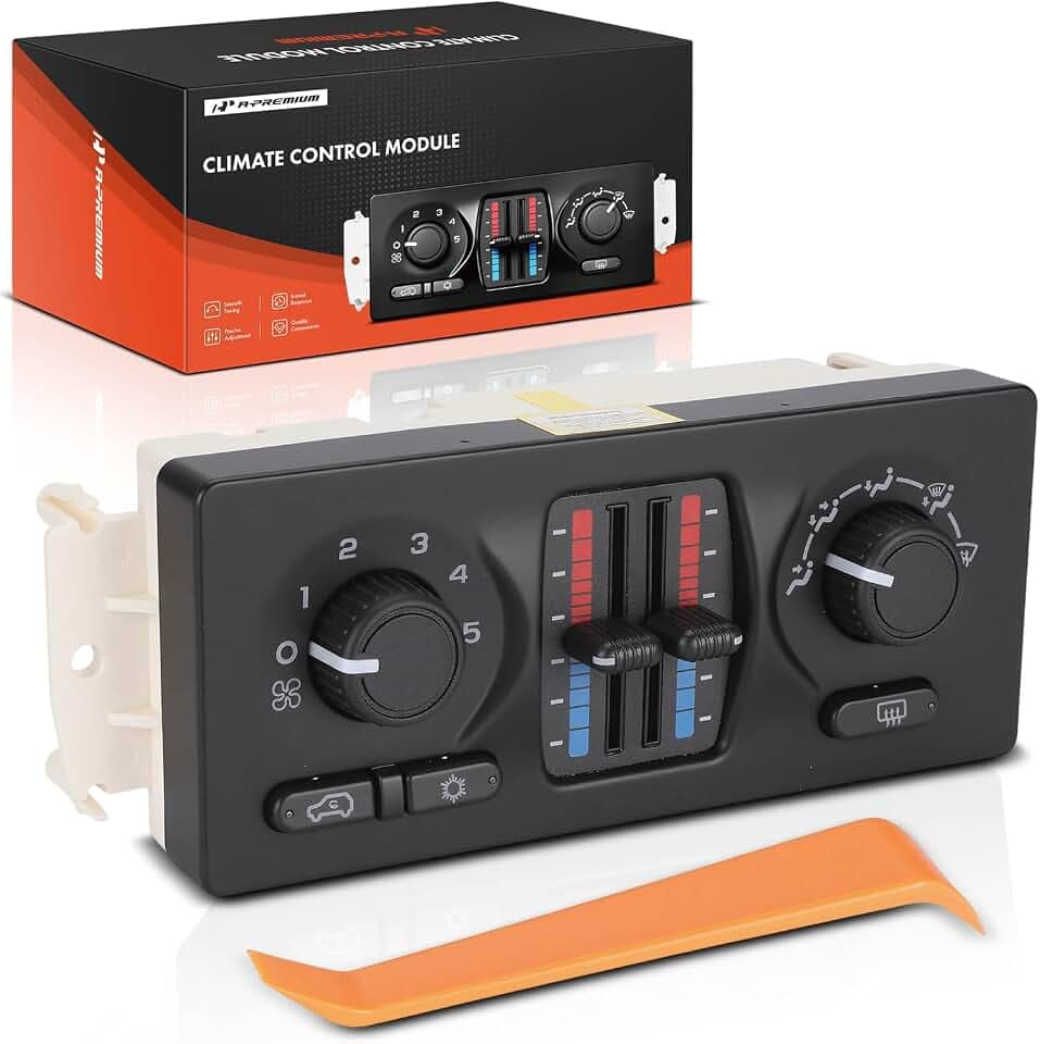A-Premium Manual Climate Control Module A/C & Heater Control Panel