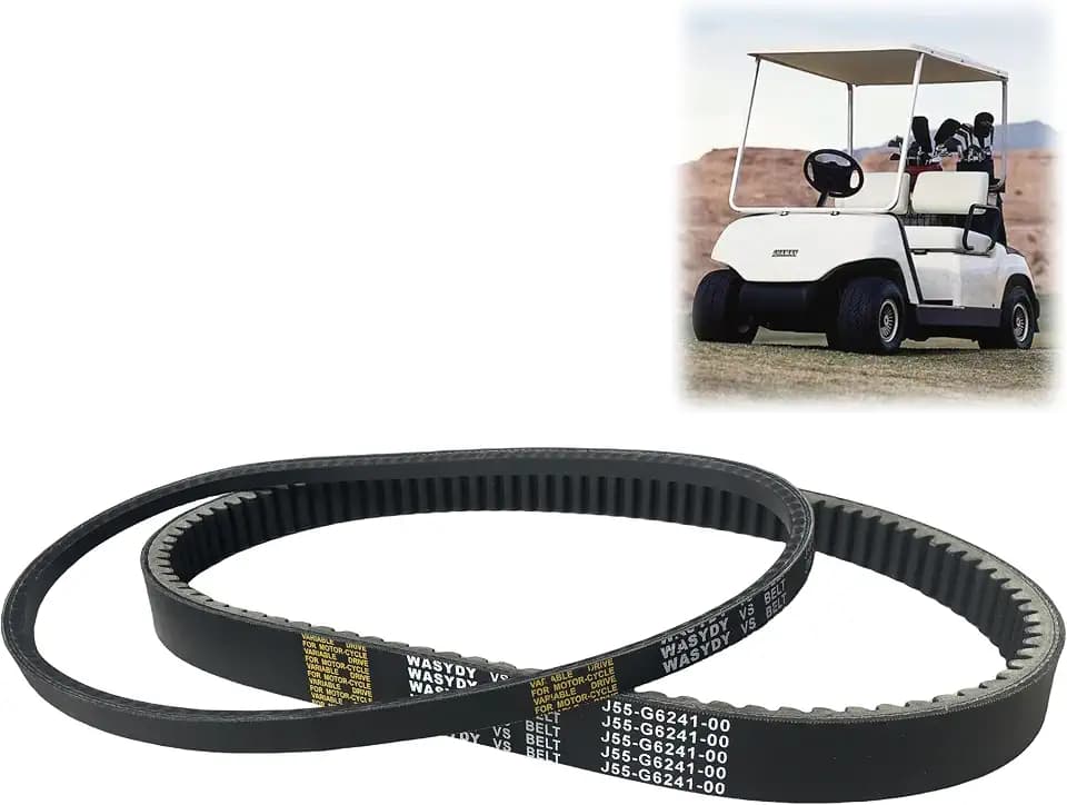 Golf Cart Clutch Drive Belt & Starter Generator Belt Kit for Yamaha G2, G8, G9, G11, G14, G16, G20, G22, Drive Gas 4 Cycle Models, OEM# J55-G6241-00, J55-H1173-00, J38-81173-00, JN6-H1173-00
