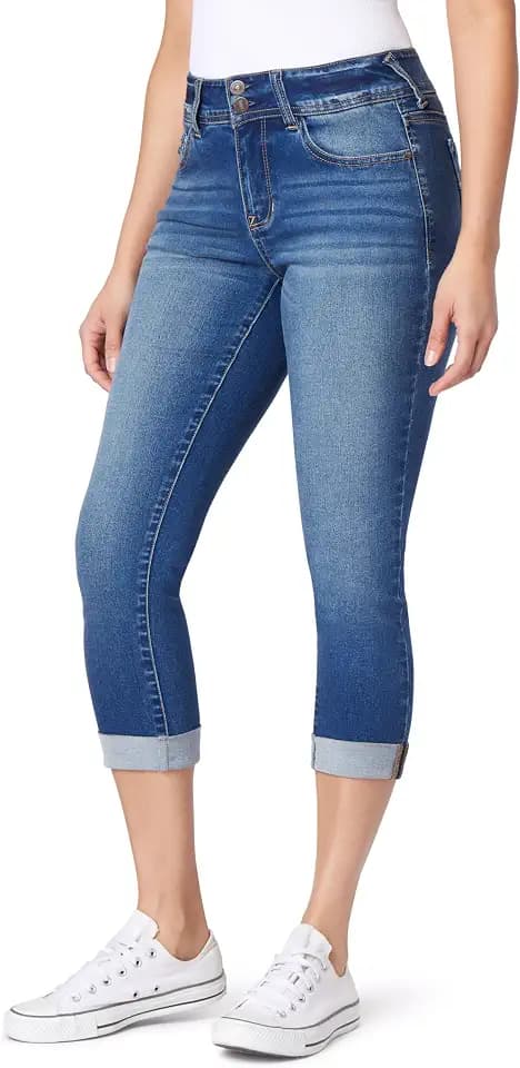 WallFlower Ultra Cropped Jeans for Women, Sizes 0-24