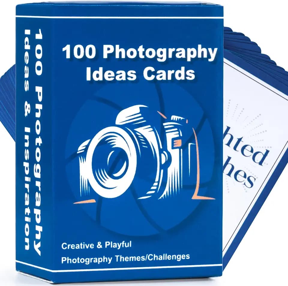 100 Photography Idea Cards Photography Props Photoshoot Photographer Gifts