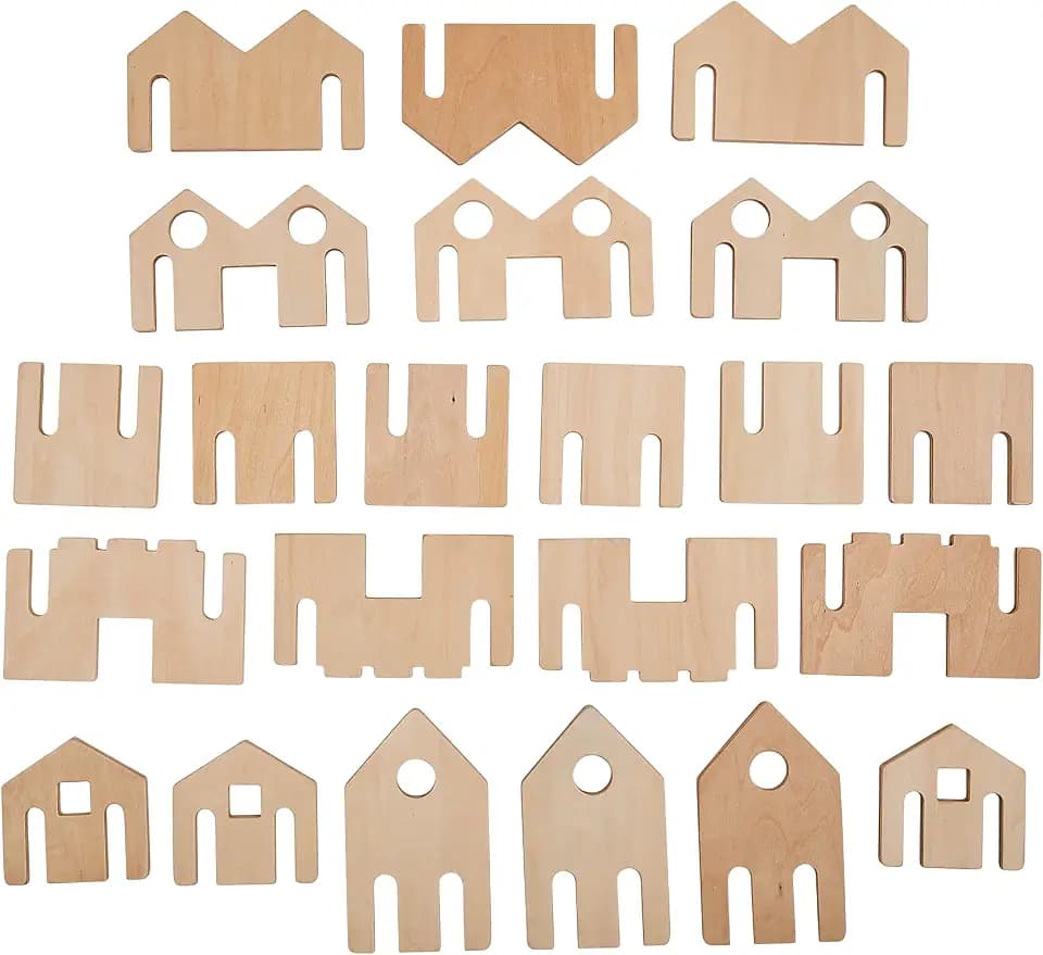THE FRECKLED FROG Little Happy Architect, Set of 22, Ages 18m+