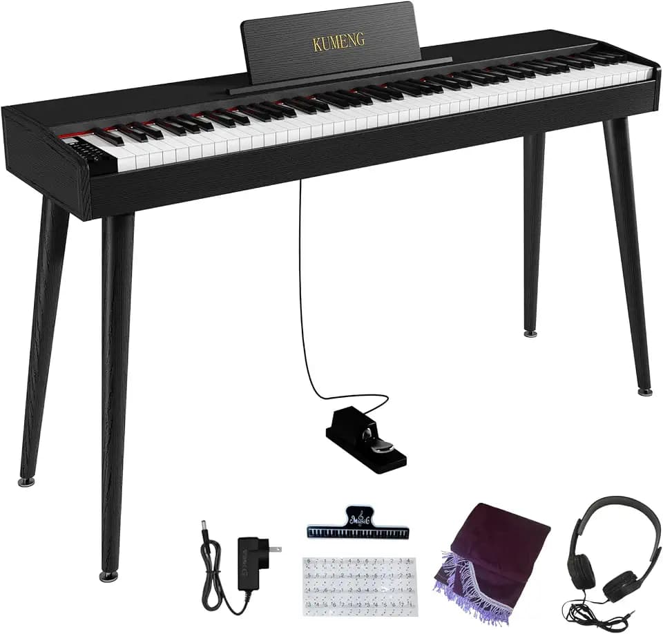 Digital Piano 88 Key Semi Weighted Keyboard, Electric Piano