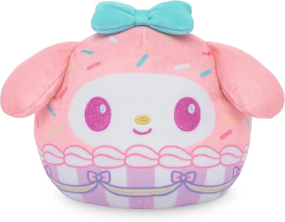 TeeTurtle Reversible My Melody Cupcake Scented 4 Inch Plushie