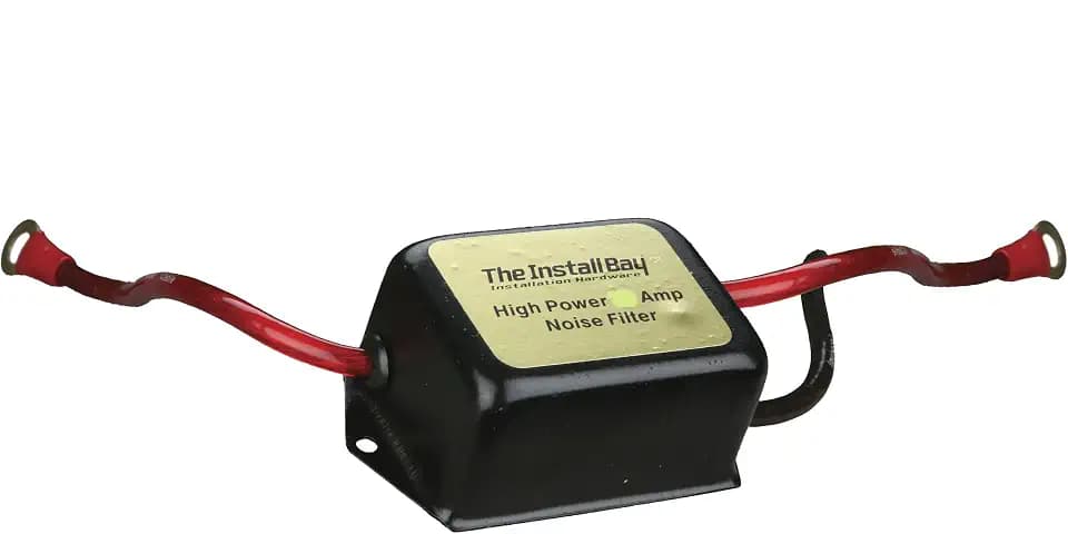 InstallBay by Metra 30 Amp High Power Noise Filter, IBNF30, Black