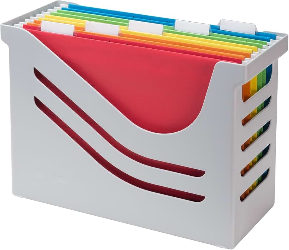 Djois, 2658026997 – A4 Hängeregistraturbox, Recyclingmaterial, Grau