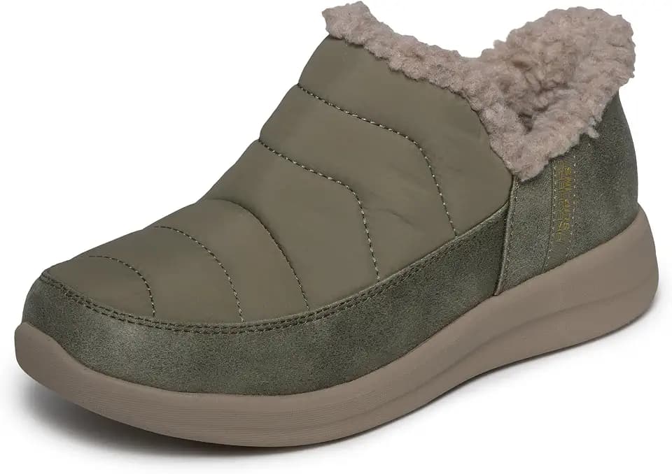 Skechers Women's Cozy Escape Snowpuff Slip-Ins Slipper