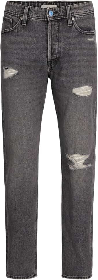 JACK & JONES Male Relaxed Fit Jeans JJICHRIS JJORIGINAL SQ 538 Relaxed Fit Jeans
