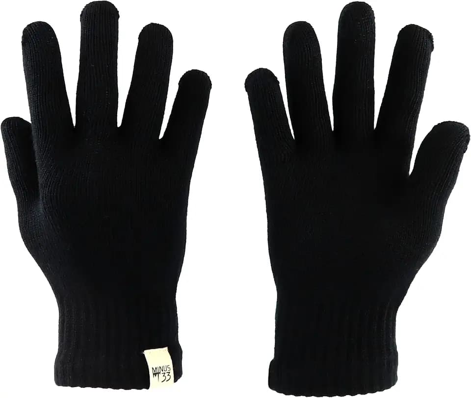 Merino Wool Glove Liner - Warm Base Layer - Ski Liner Glove - 3 Season Wear - Multiple Colors and Sizes