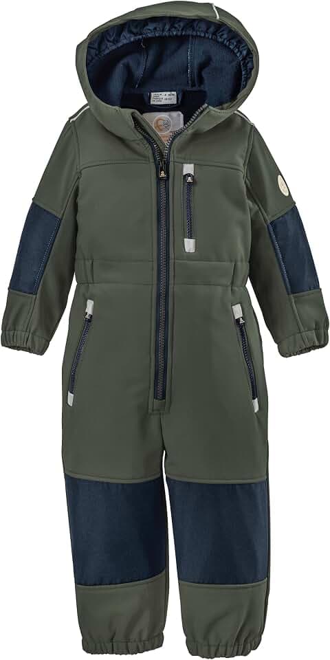 first instinct by killtec Unisex Kinder Fiow 35 Mns Onpc Softshell Overall mit Kapuze (1er Pack)