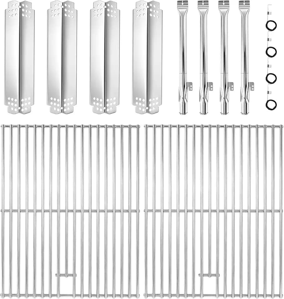 720-0830H Stainless Steel Grill Parts Kit for Nexgrill 4 & 5 Grates Burner