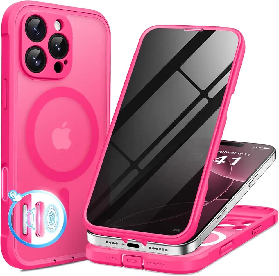 BERFY for iPhone 16 Pro Max Case, Fit for MagSafe