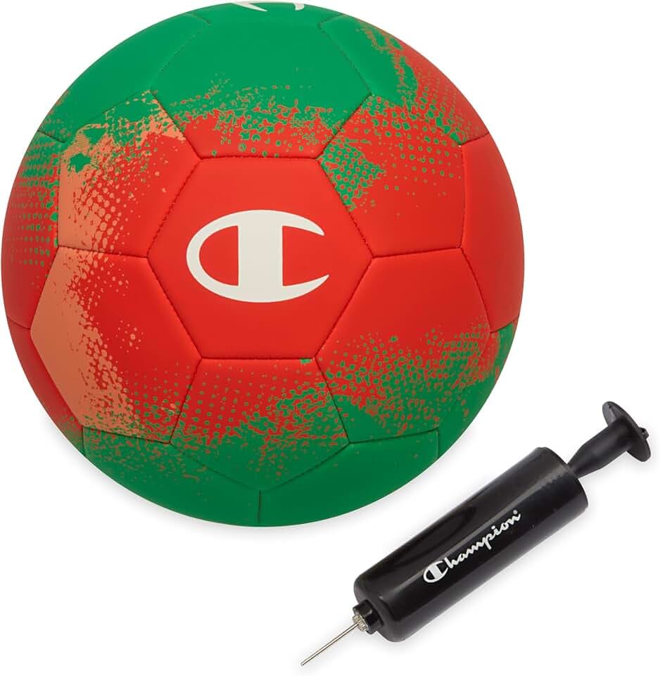 Champion Prodigy Soccer Ball with Pump (Size 5, World Cup Mexico)