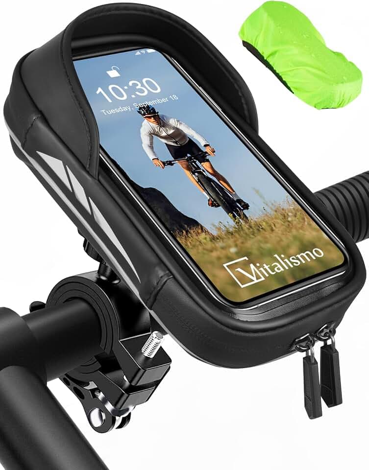 Vitalismo Wasserdicht Handyhalterung Fahrrad Motorrad Handyhalter Tasche