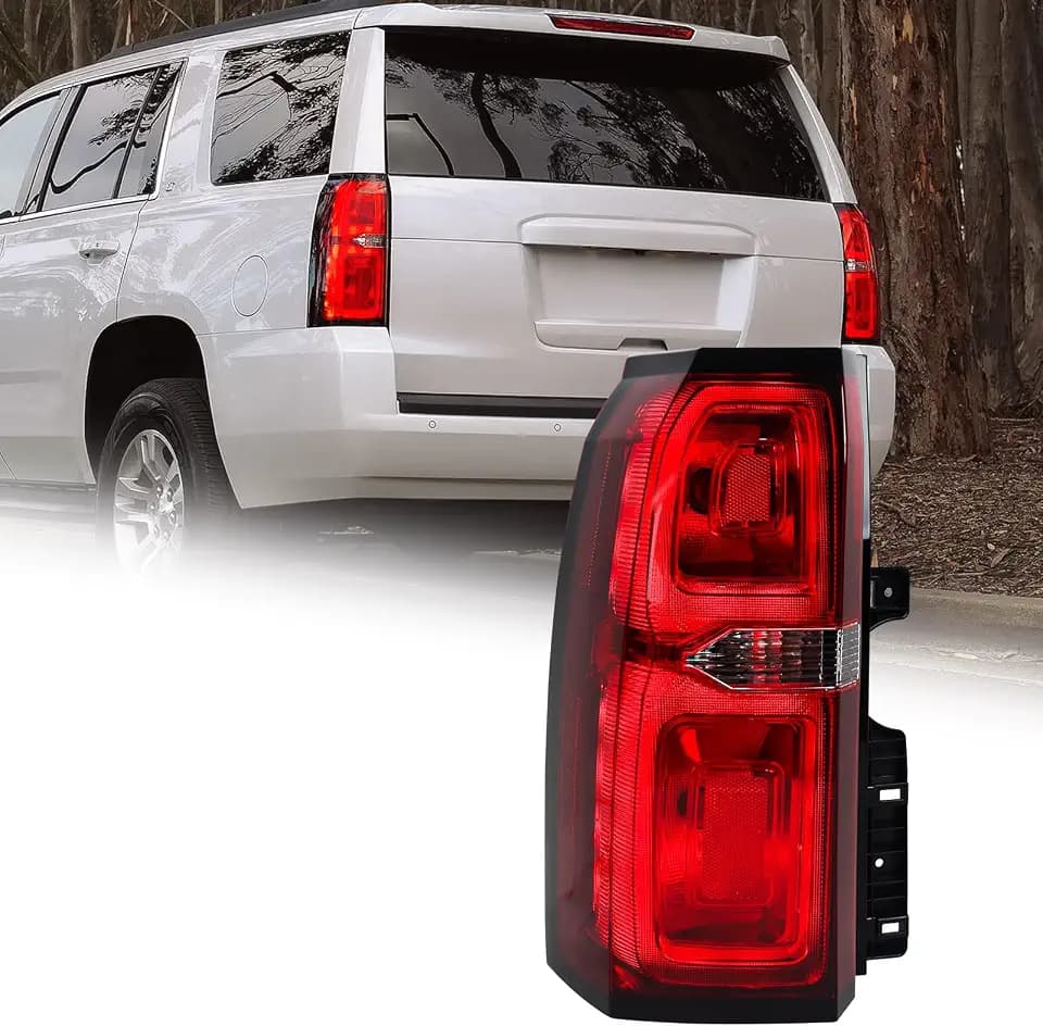 Huray Left Tail Light Fit for Chevy Tahoe/Suburban 3500 HD 2015-2020